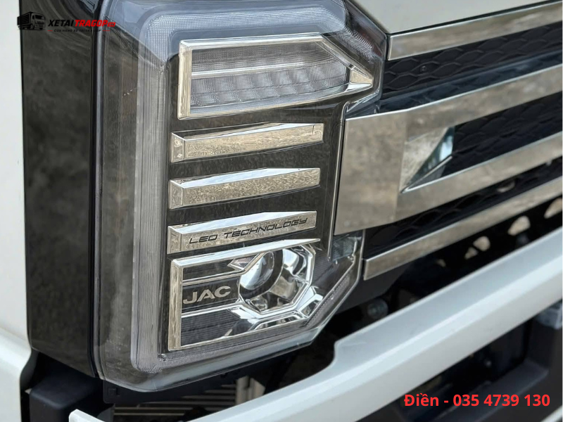 JAC N750 E5 thùng lửng vận chuyển ngành máy móc và thiết bị