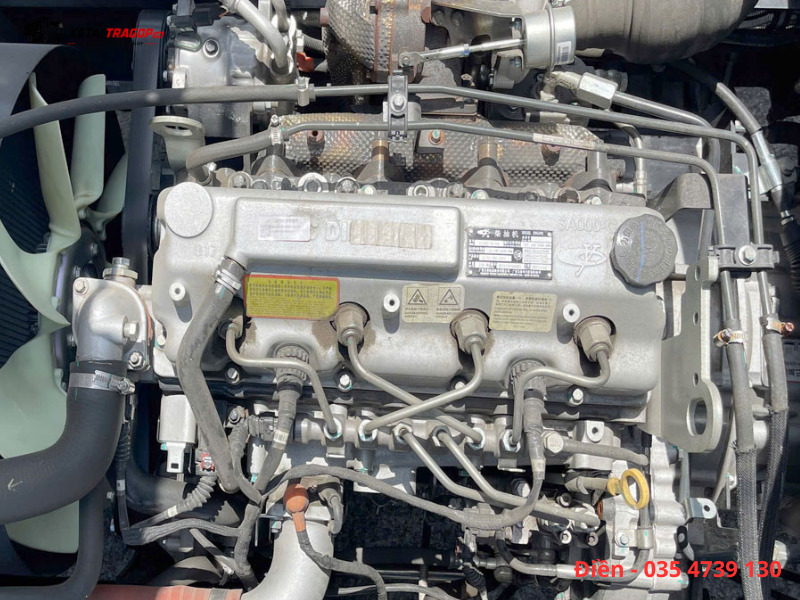 JAC N750 E5 thùng lửng vận chuyển ngành cơ khí