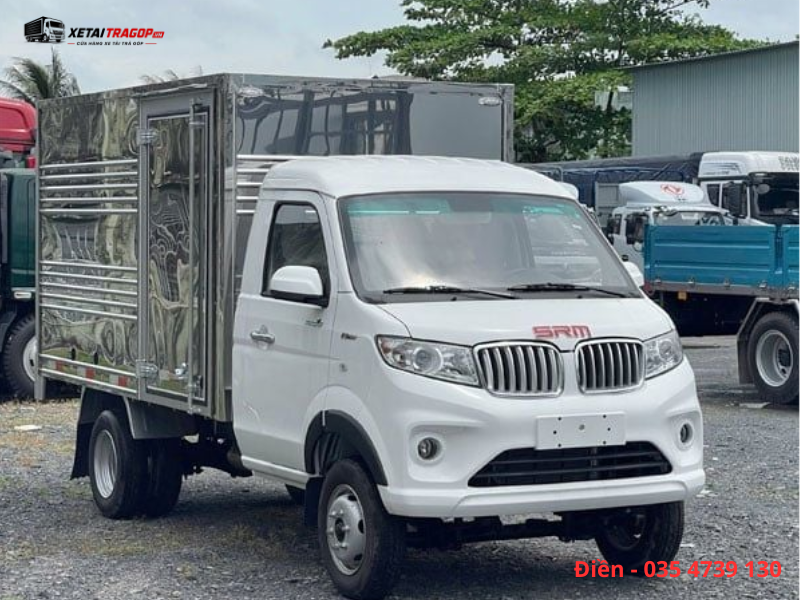 Hỗ trợ trả góp xe tải SRM S1 thùng kín