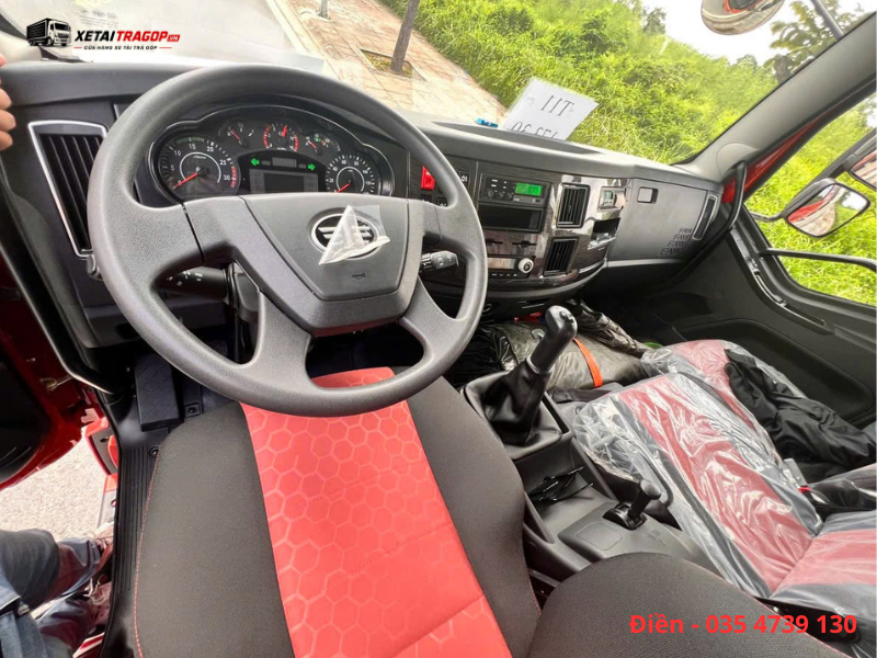 Cabin xe tải 8 tấn thùng kín inox