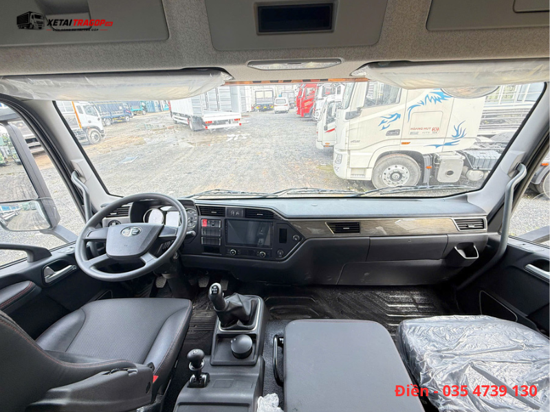 Cabin xe tải FAW 8 tấn thùng mui bạt