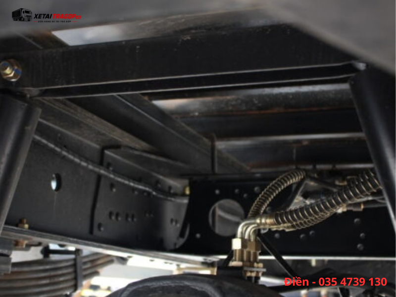 Chassis xe tải DongFeng CAPTAIN C thùng mui bạt