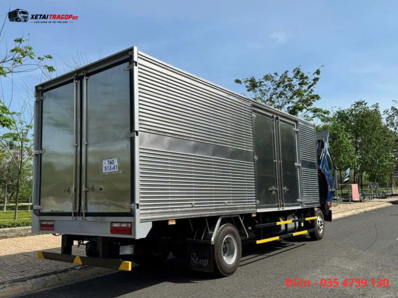 Cửa sau thùng kín inox