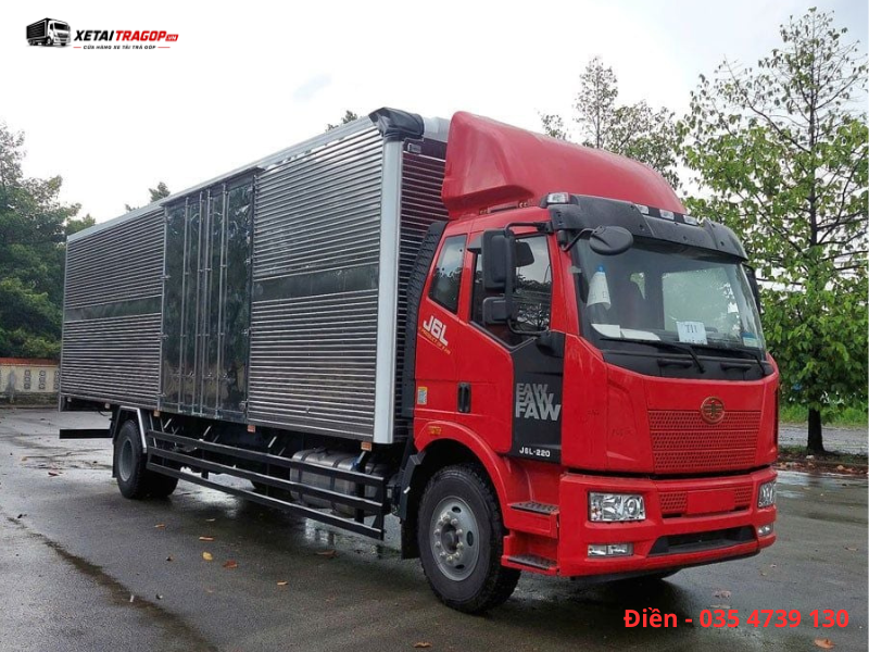 Đánh giá xe tải FAW J6L thùng kín inox