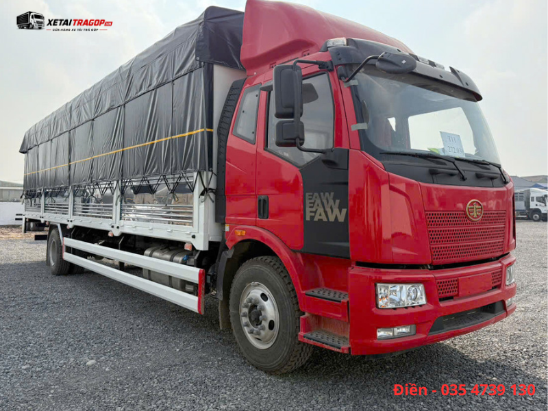Đánh giá xe tải FAW J6L thùng mui bạt