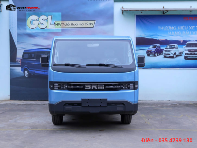 Đầu xe Van điện SRM E60
