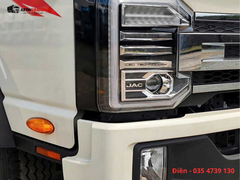 Đèn pha xe tải JAC N750 E5 Plus thùng mui bạt