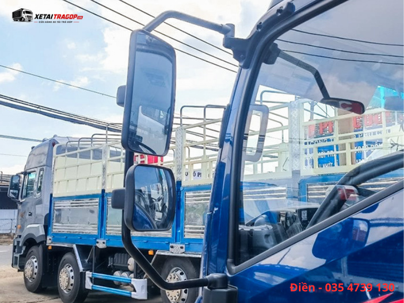 Gương chiếu hậu xe tải JAC N750 E5 thùng mui bạt