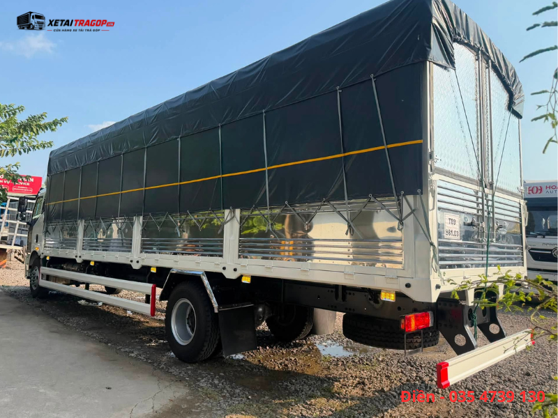 Hệ thống treo và khung gầm xe tải FAW 8 tấn thùng mui bạt