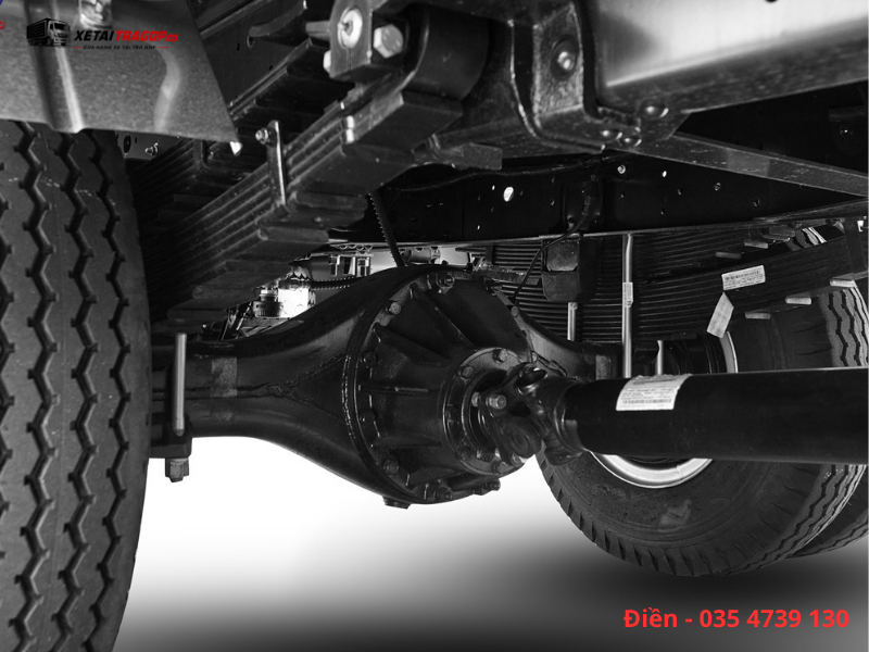 Hệ thống treo xe tải JAC N750 E5 thùng mui bạt