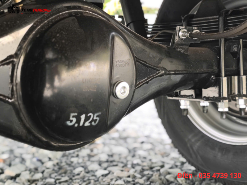 Hệ thống truyền động xe tải SRM 1 tấn thùng kín