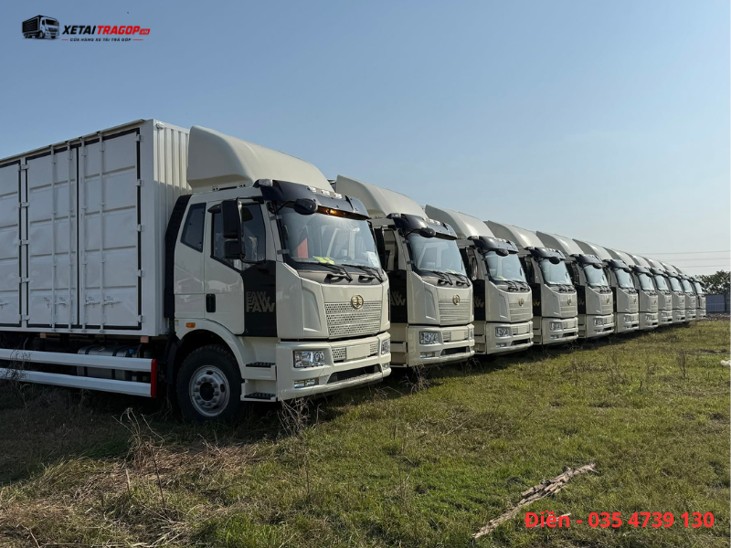 Hỗ trợ trả góp khi mua xe tải FAW J6L thùng mui bạt