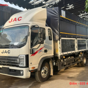 JAC N750 E5 Plus thùng mui bạt vận chuyển ngành logistics