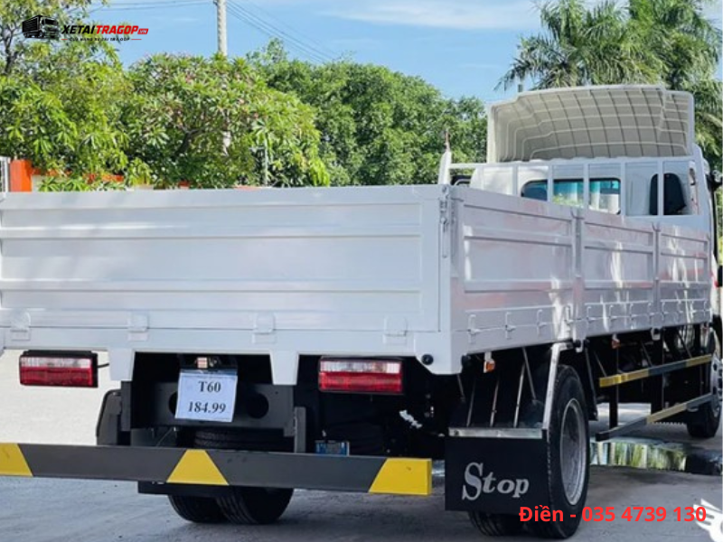 JAC N750 E5 thùng lửng vận chuyển ngành sắt thép