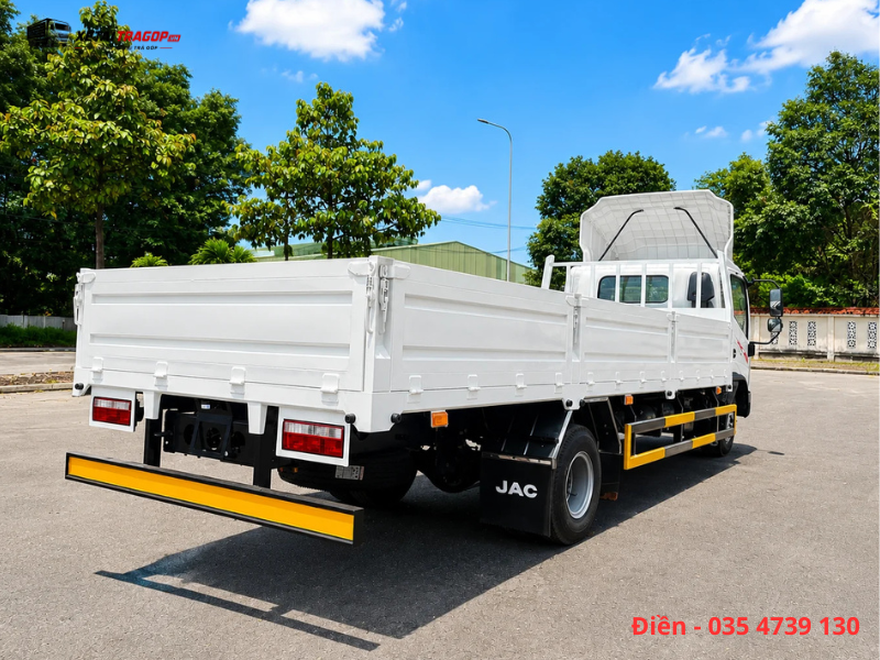JAC N750 E5 thùng lửng vận chuyển ngành vật liệu xây dựng