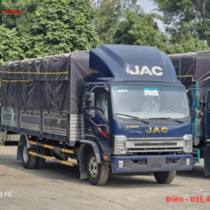 JAC N750 E5 thùng mui bạt vận chuyển ngành nội thất