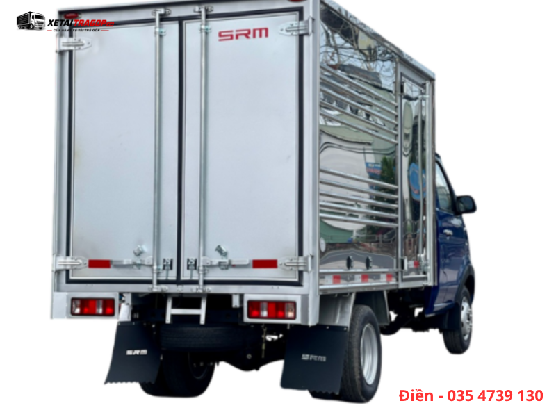 Khả năng bảo vệ hàng hóa của xe tải 1 tấn thùng kín
