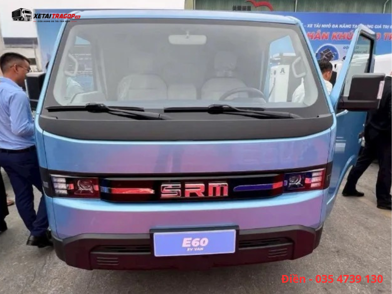 Khả năng sạc của xe Van điện SRM E60