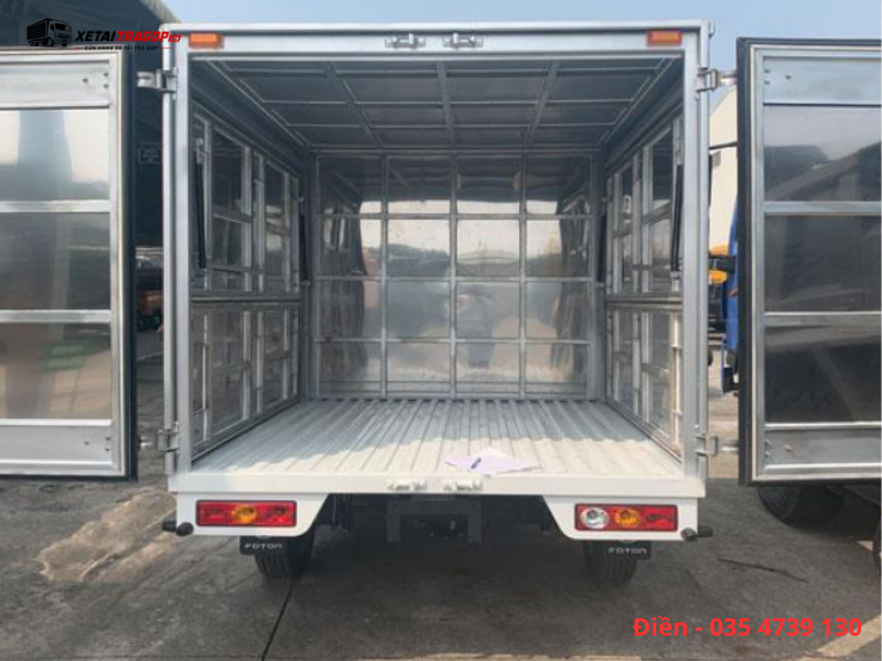 Khả năng vận hành xe tải SRM T15 thùng kín