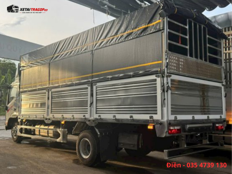 Kích thước thùng JAC N750 E5 thùng mui bạt