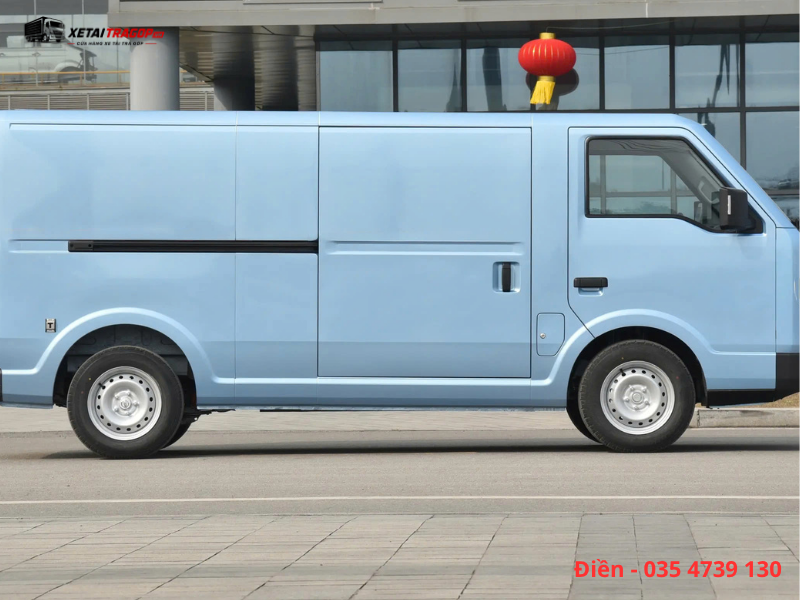 Kích thước tổng thể xe Van điện SRM 1 tấn