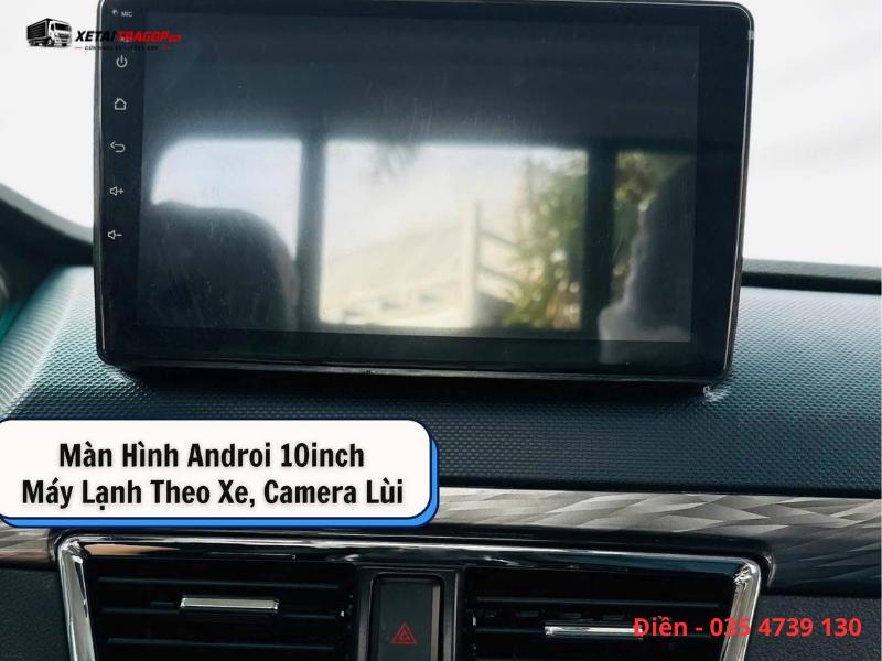 Màn hình android xe tải SRM 1,2 tấn thùng mui bạt