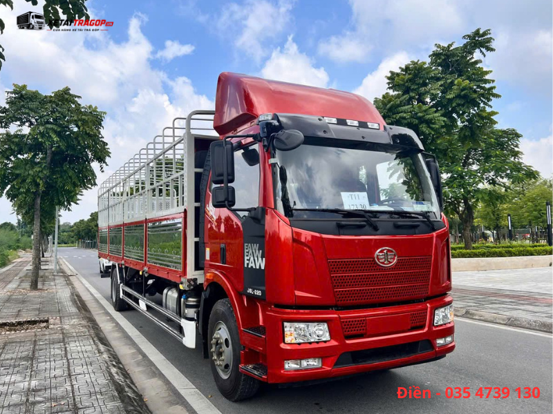 Mặt ca-lăng xe tải FAW 8 tấn thùng mui bạt