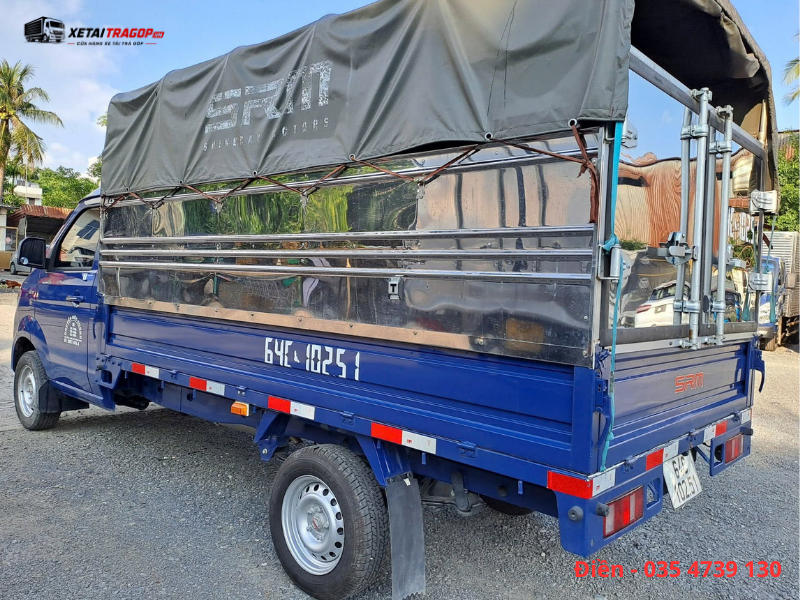 Mức tiêu hao nhiên liệu xe tải SRM T50 thùng mui bạt