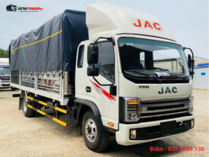 Ngoại thất xe tải JAC N750 E5 Plus thùng mui bạt