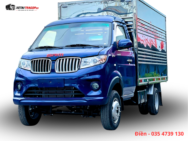 Ngoại thất xe tải SRM S1 thùng kín