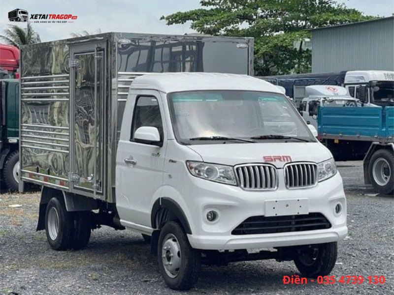 Ngoại thất xe tải SRM T15 thùng kín