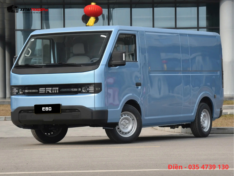Ngoại thất xe Van điện SRM E80