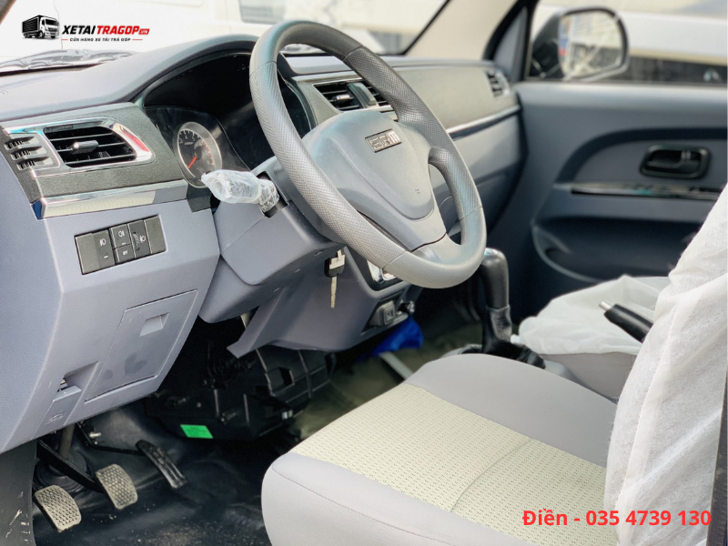 Nội thất SRM T30 thùng mui bạt