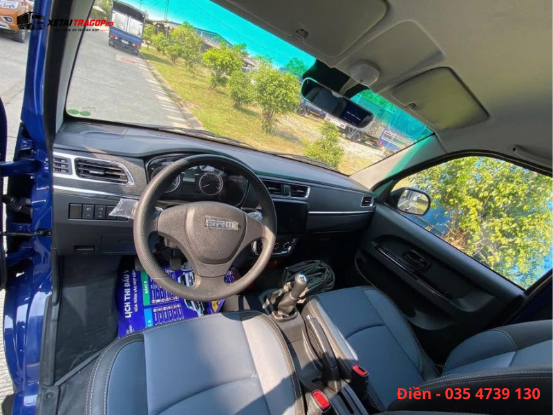 Nội thất xe tải SRM T35 thùng lửng
