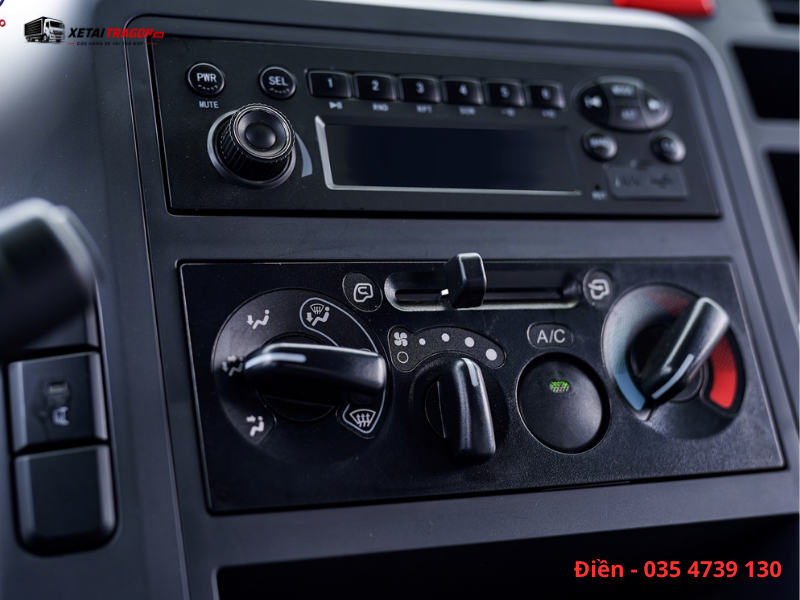Radio xe tải JAC N750 E5 thùng mui bạt
