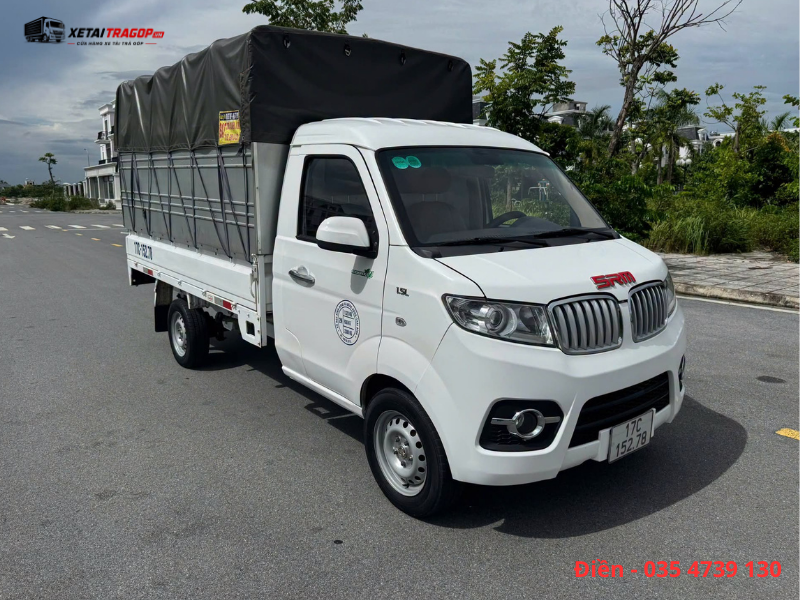SRM T30 thùng mui bạt chở hàng tiêu dùng