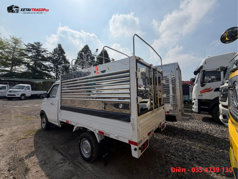 SRM T35 thùng mui bạt chở hàng vật tư