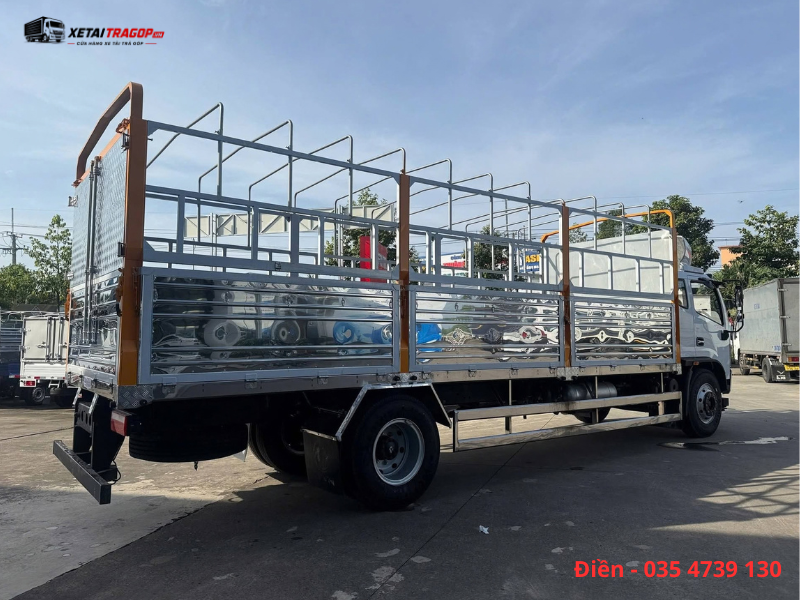 Thiết kế thùng mui bạt của xe DongFeng CAPTAIN C
