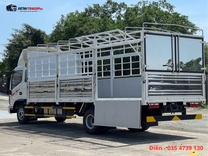 Thùng mui bạt của xe tải JAC N750 E5