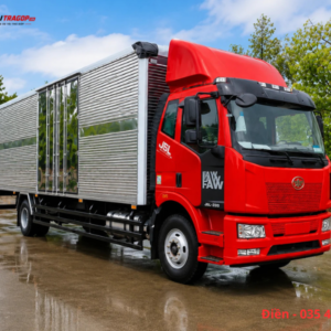 Tổng quan xe tải FAW J6L thùng kín inox