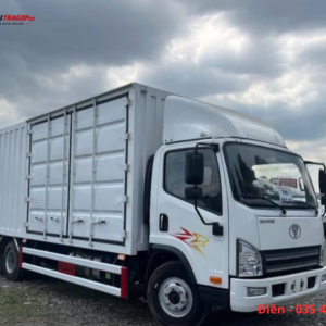 Ứng dụng thực tế của xe tải FAW Tiger thùng kín container