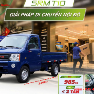 Ứng dụng thực tế của xe tải SRM T10 thùng lửng