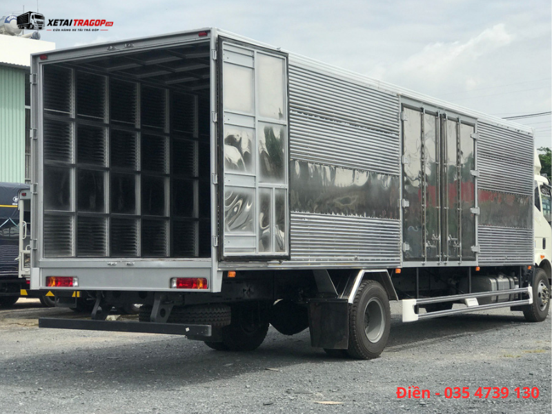 Ưu điểm của thùng kín inox xe FAW J6L