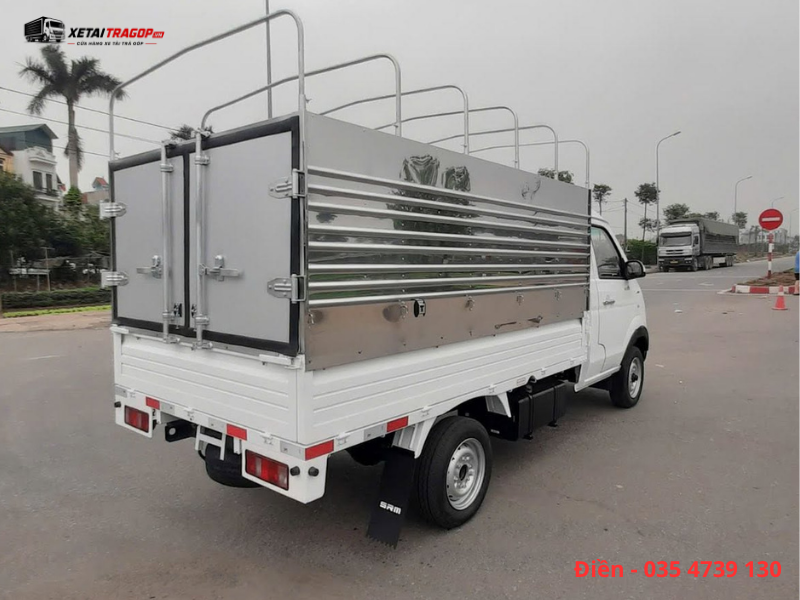 Ưu điểm xe tải SRM T35 thùng mui bạt