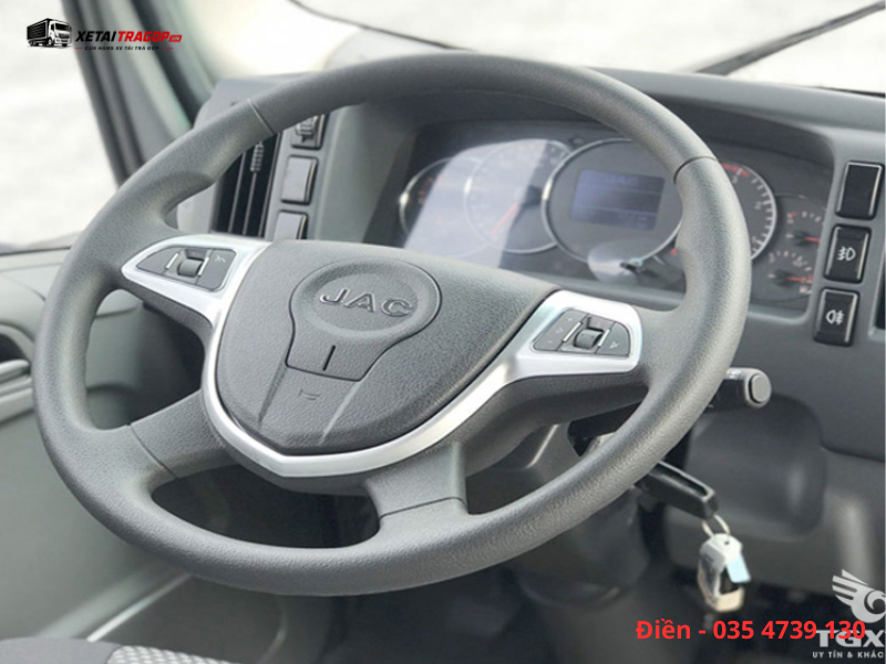 Vô lăng xe tải JAC N750 E5 Plus thùng lửng