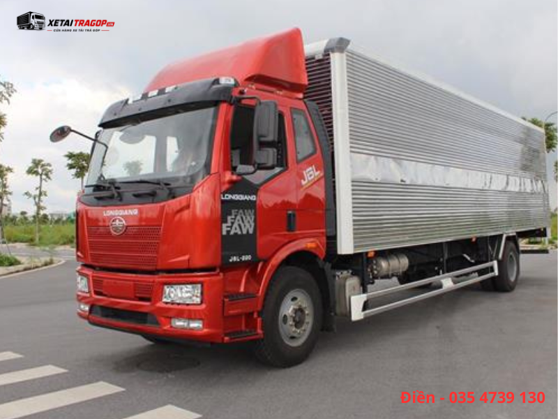 Xe tải FAW 8 tấn thùng kín inox