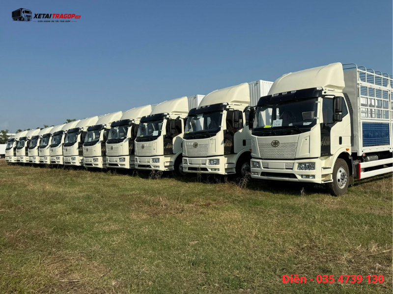 Xe tải FAW 8 tấn thùng mui bạt