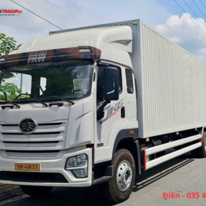 Xe tải FAW JK6 thùng kín container phù hợp với những ngành nghề nào?