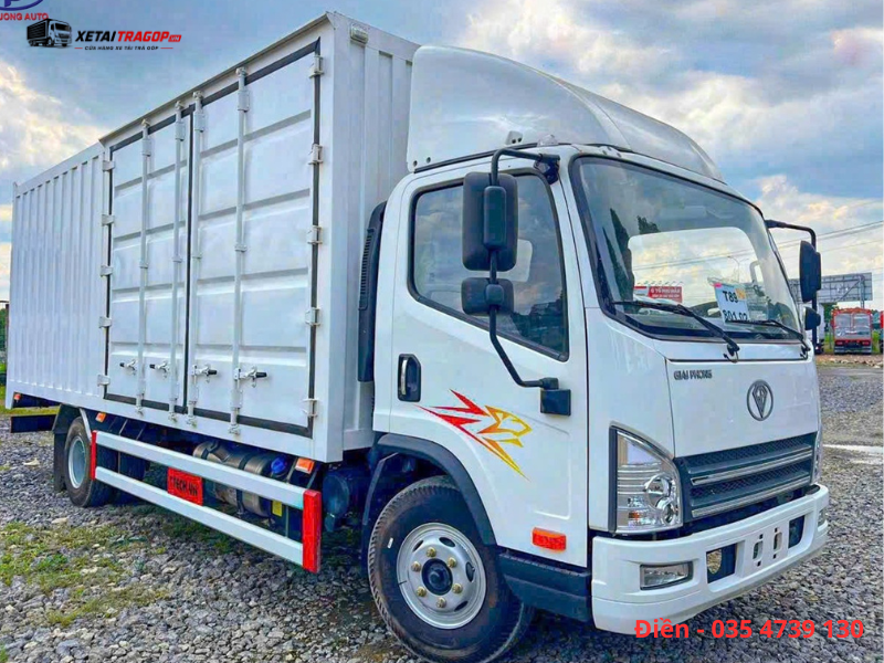 Xe tải FAW Tiger thùng kín container