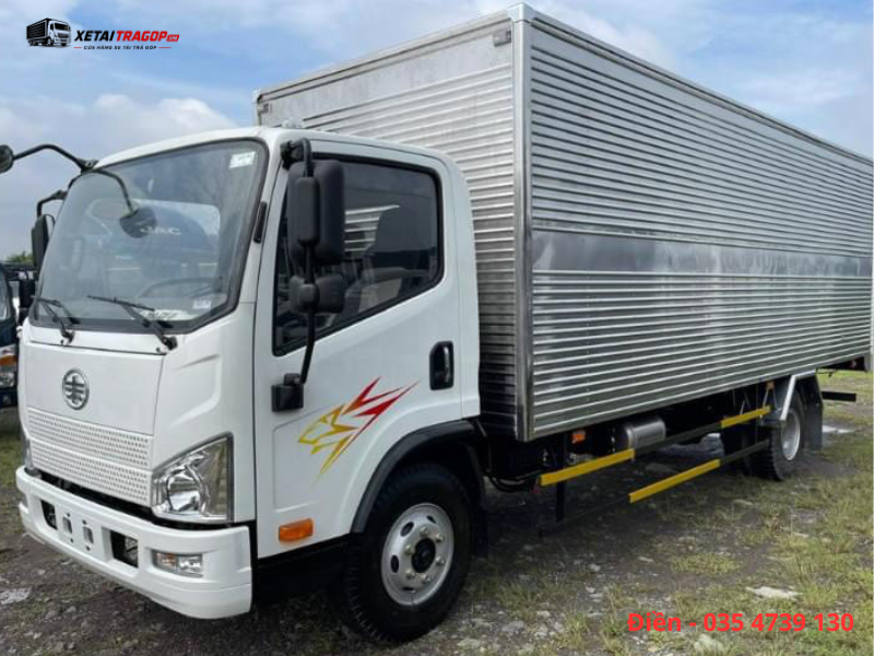 Xe tải FAW Tiger thùng kín inox